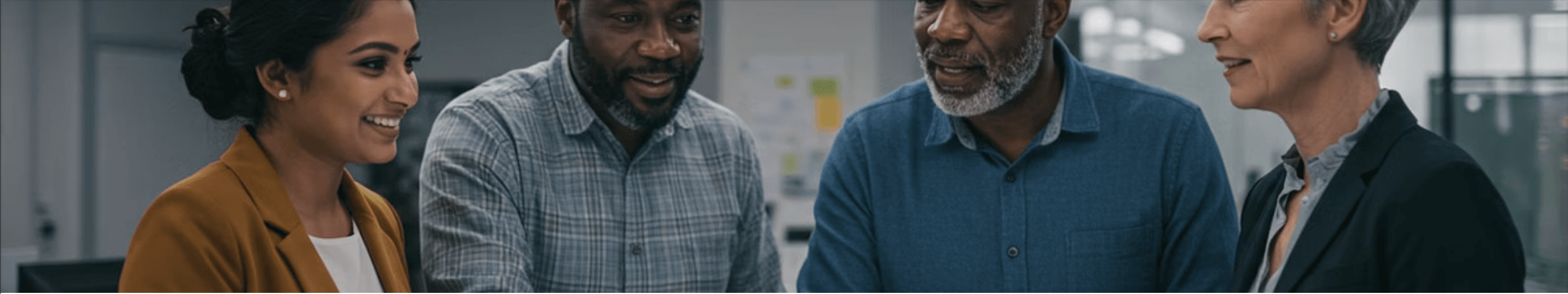 four people plans their missions four people plans their missions